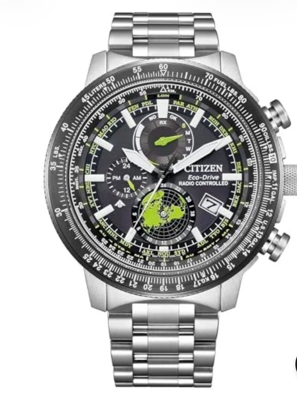 CITIZEN Watch Promaster Eco-Drive Geo Trekker SKY Series Men's Watch